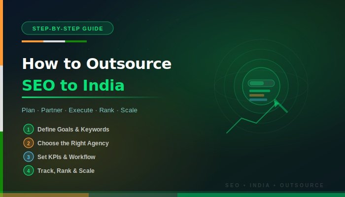 How to Outsource SEO to India: A Step-by-Step Guide