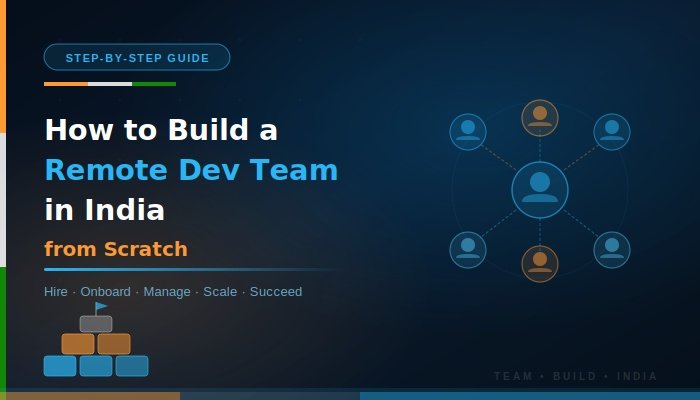How to Build a Remote Development Team in India from Scratch